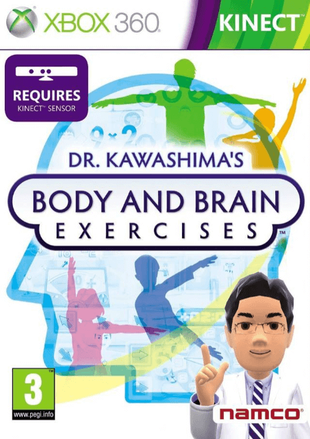 Body and Brain Exercises box art for Xbox 360